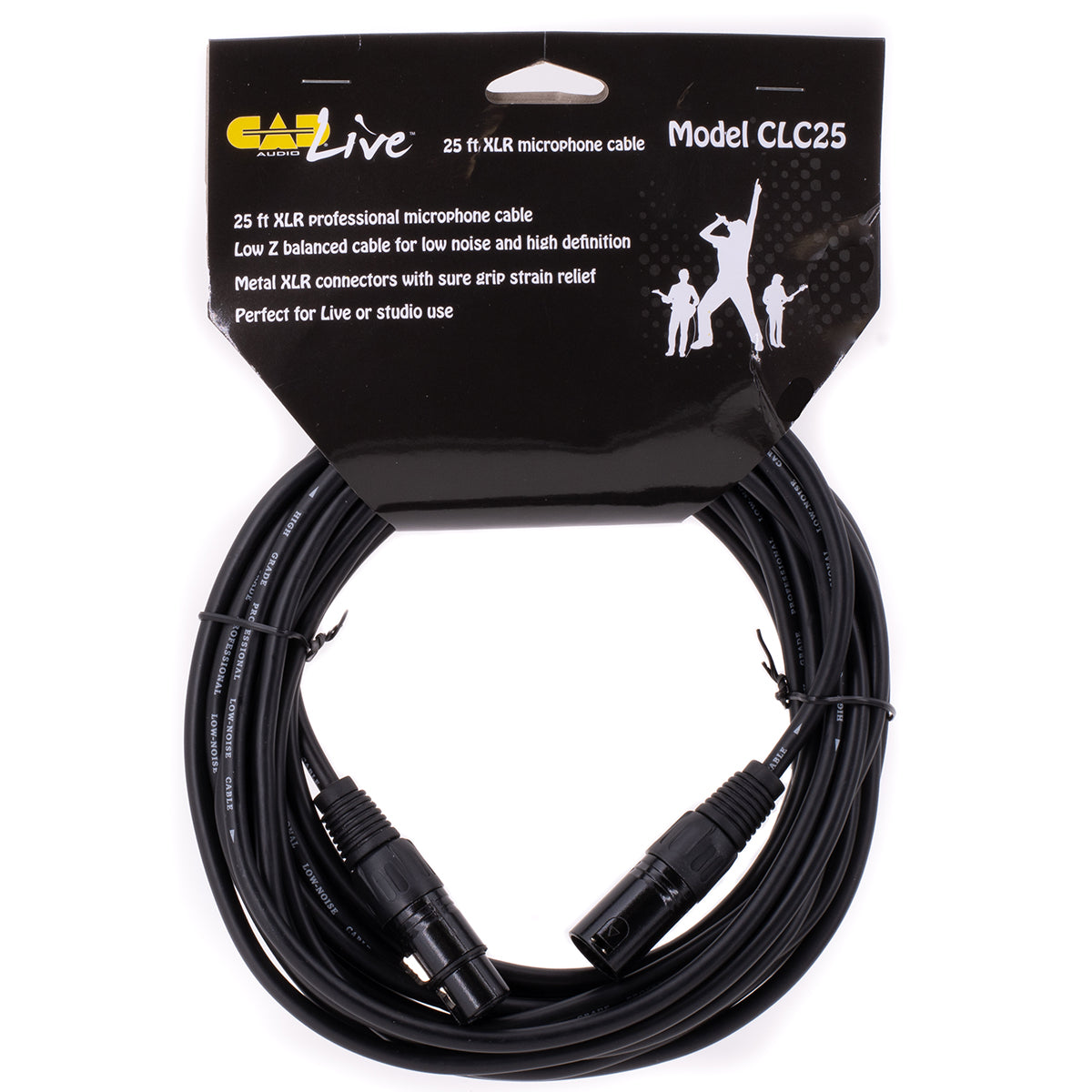 CAD Professional XLR Microphone Cable | 25ft/7.6m