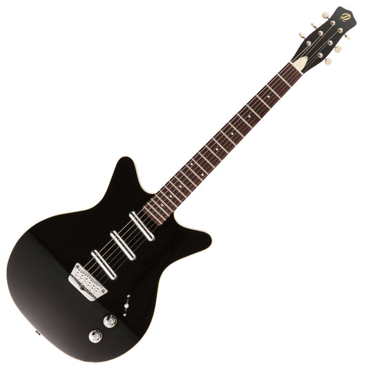 Danelectro Triple Divine Electric Guitar ~ Black