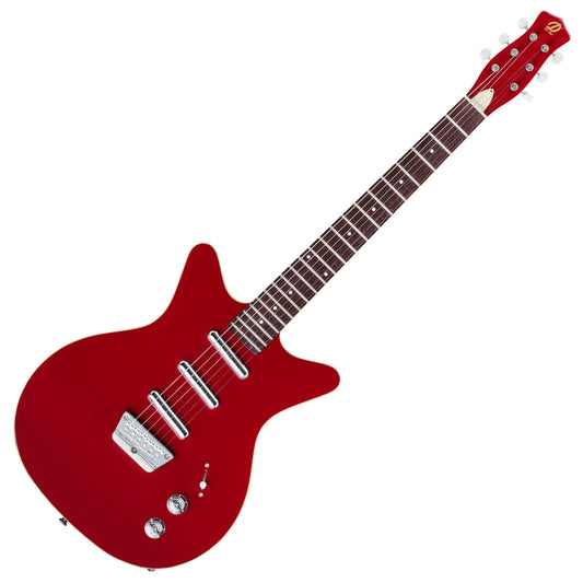 Danelectro Triple Divine Electric Guitar ~ Red