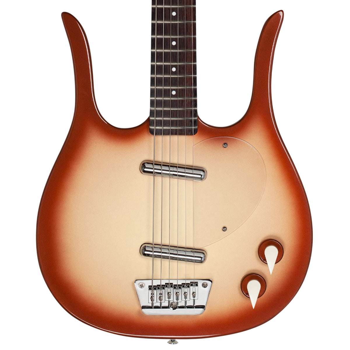 Danelectro Longhorn Baritone Electric Guitar - Copperburst