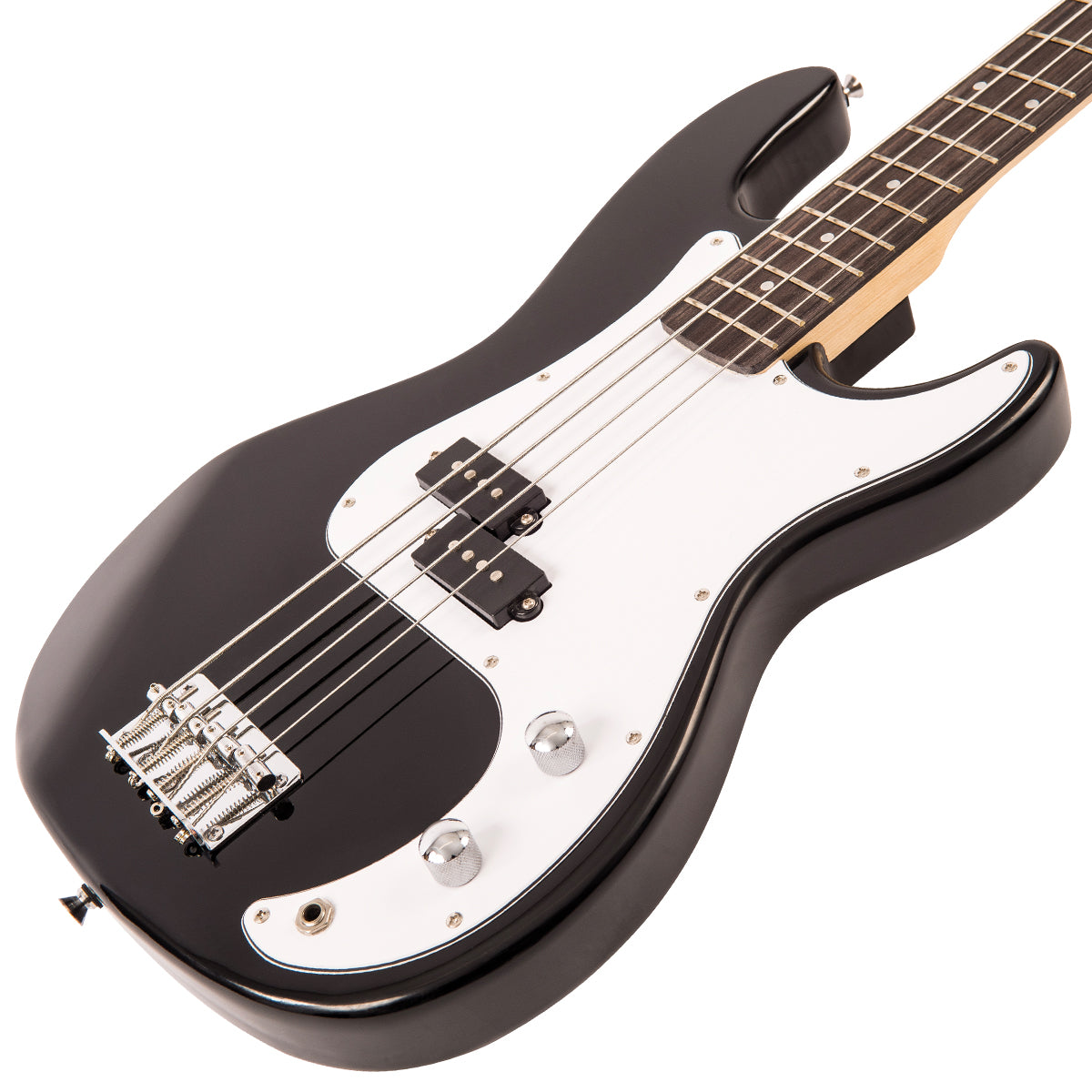 Encore Blaster E40 Bass Guitar Pack ~ Gloss Black