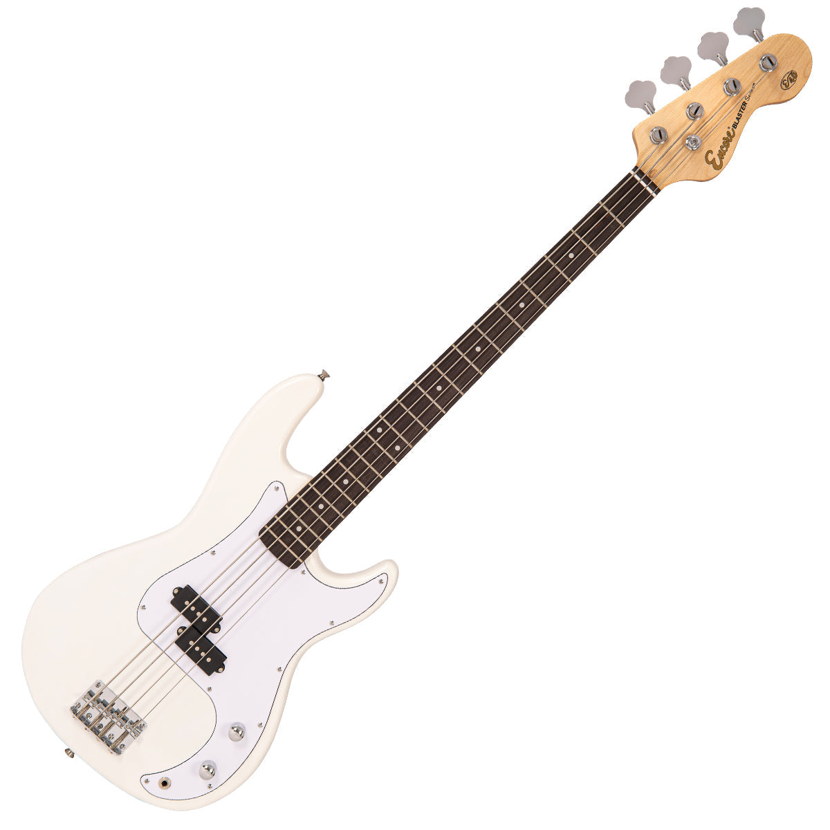 Encore Blaster E40 Bass Guitar ~ Vintage White