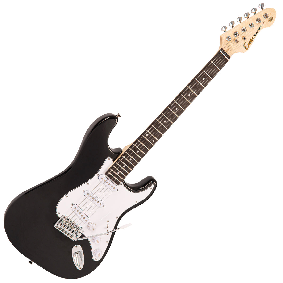 Encore Blaster E60 Electric Guitar Pack | Gloss Black