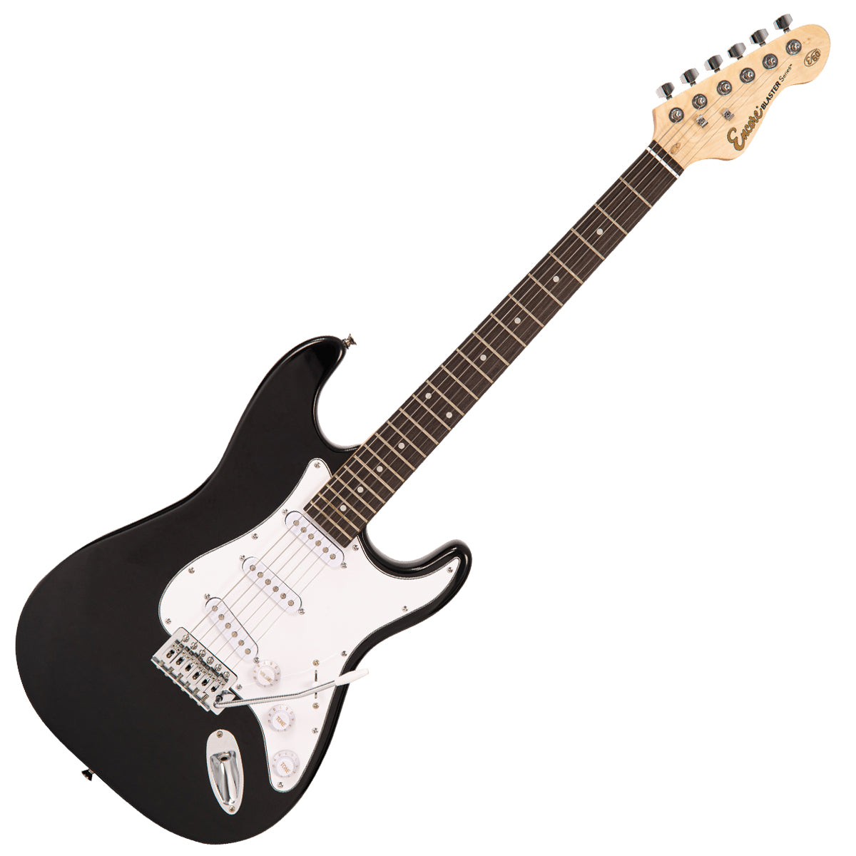 Encore Blaster E60 Electric Guitar | Gloss Black