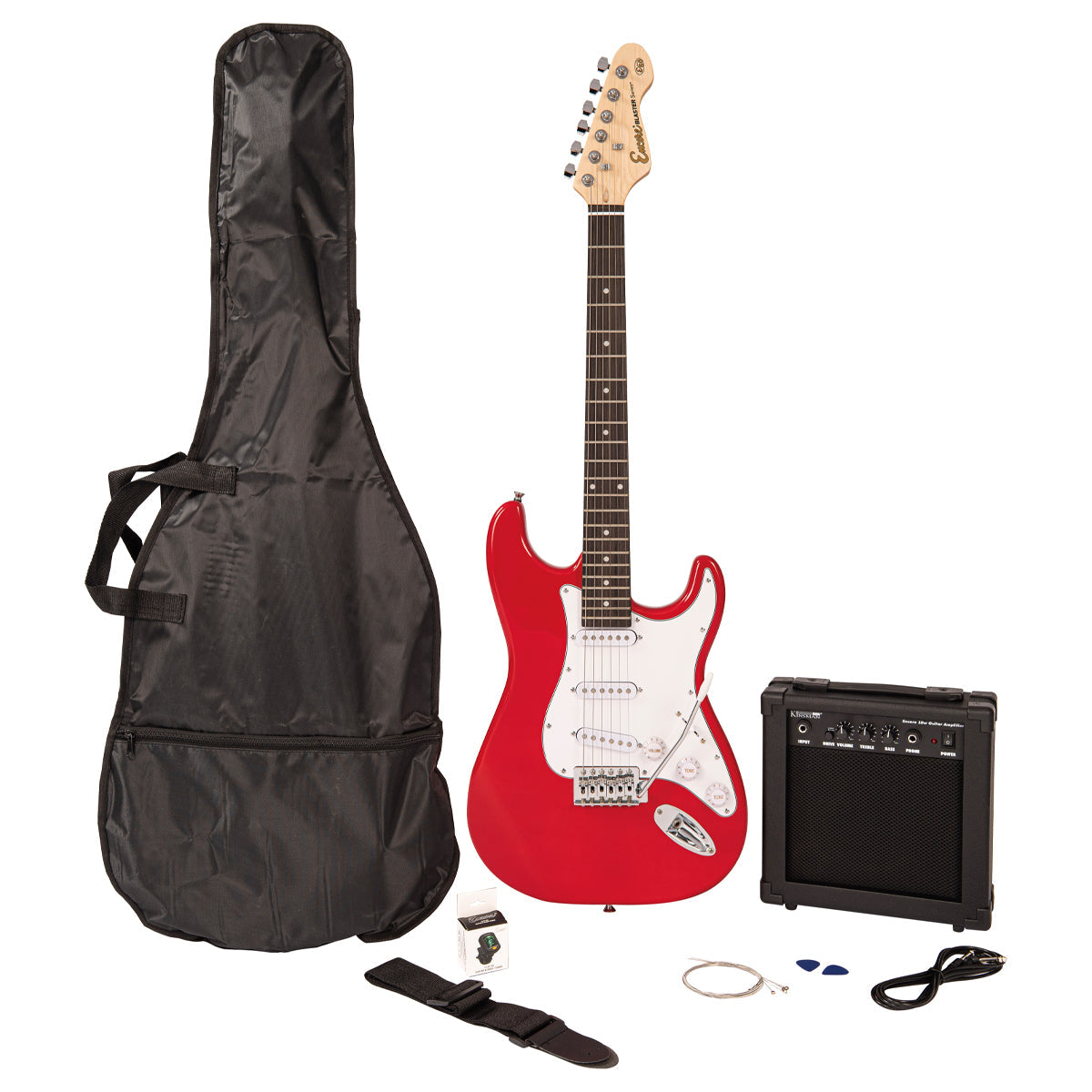 Encore Blaster E60 Electric Guitar Pack | Gloss Red