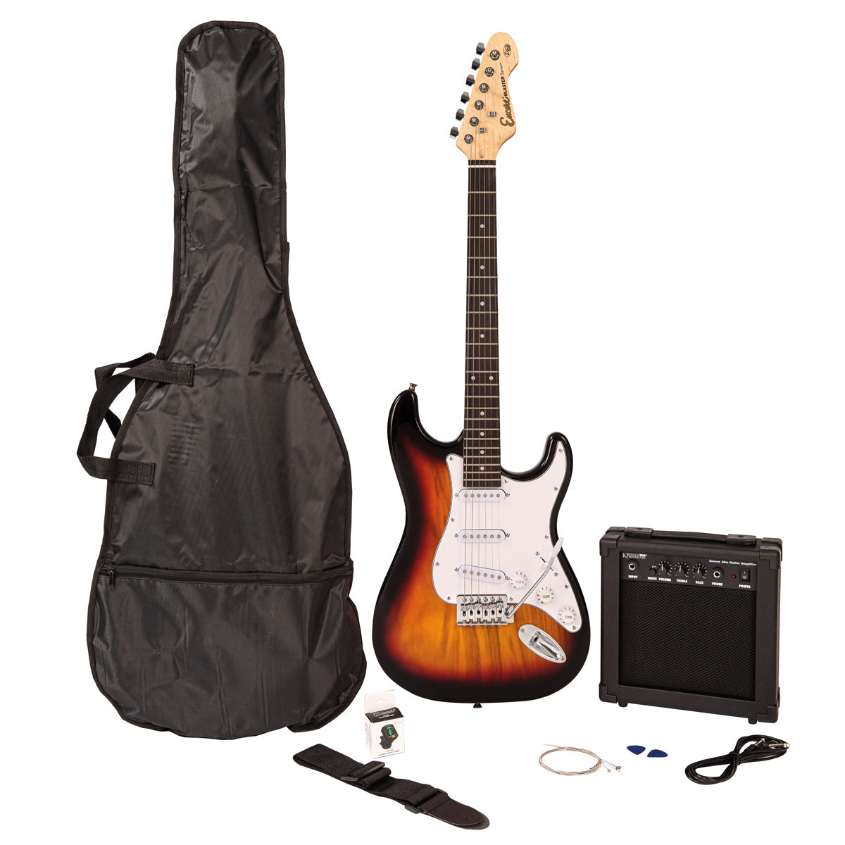 Encore Blaster E60 Electric Guitar Pack | Sunburst