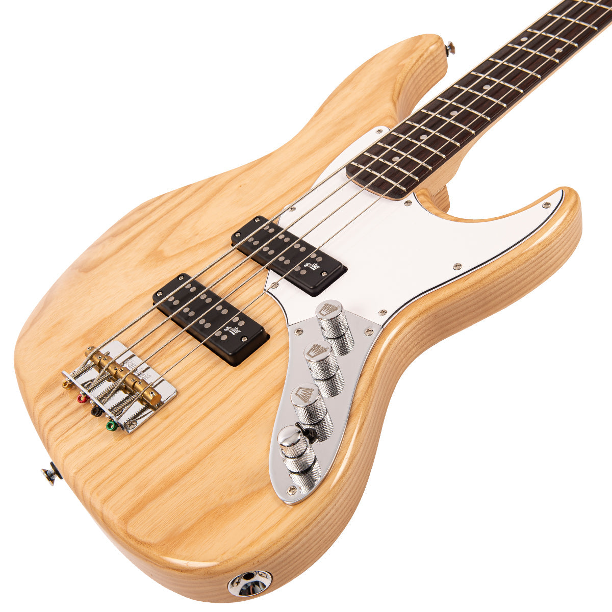 Fret-King Perception Custom Bass ~ Natural Ash