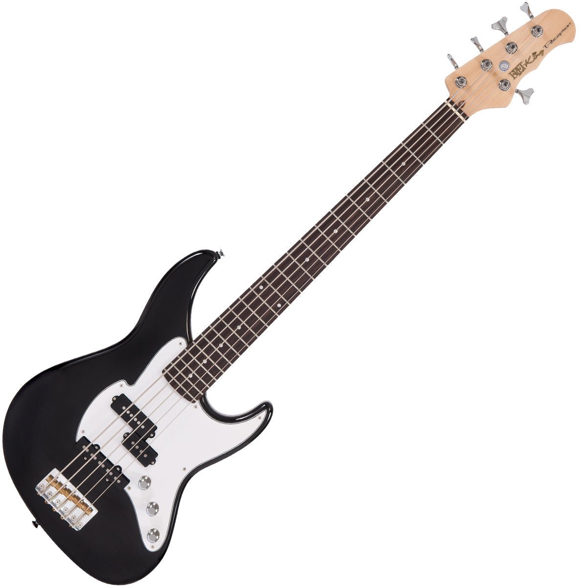 Fret-King Black Label Perception 5-String Bass | Gloss Black