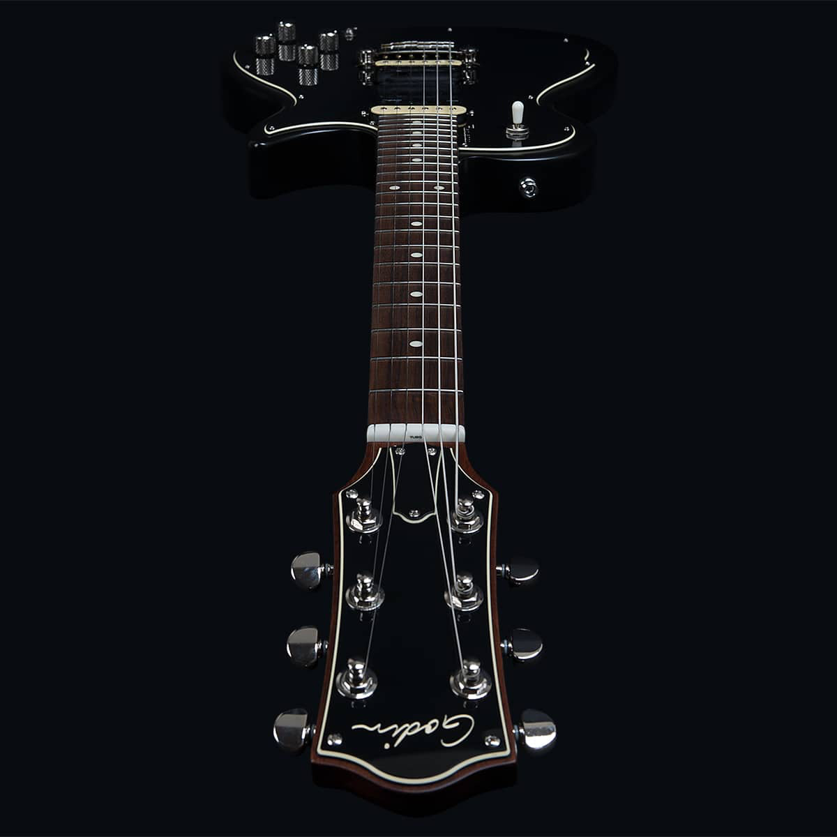 Godin Radiator Electric Guitar | Matte Black RN