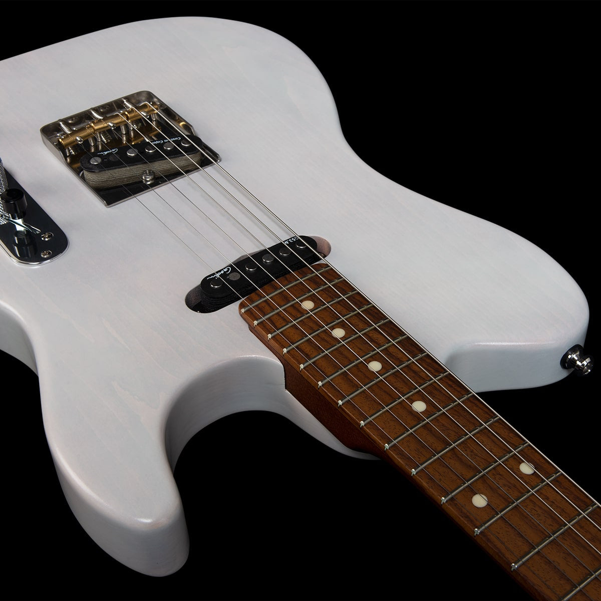 Godin Stadium HT Electric Guitar | Trans White RN