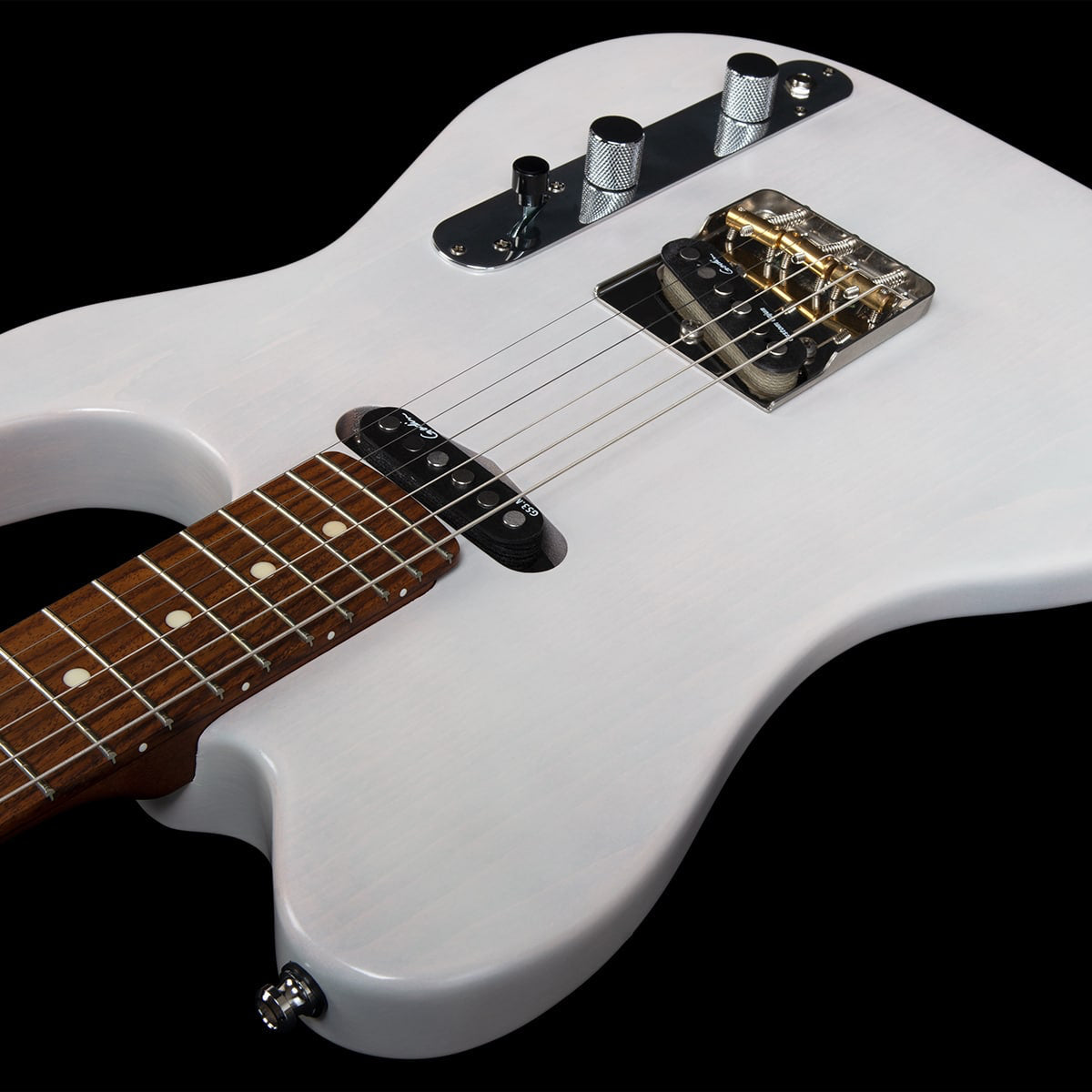 Godin Stadium HT Electric Guitar | Trans White RN