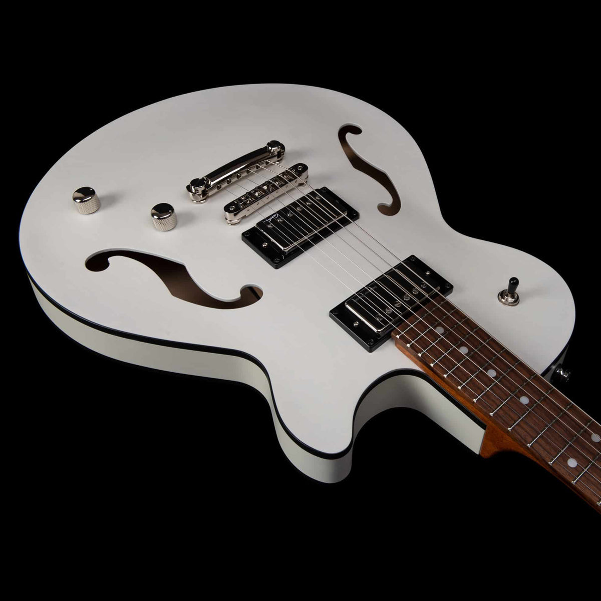 Godin Montreal Premiere HT Semi-Acoustic Guitar | Trans White