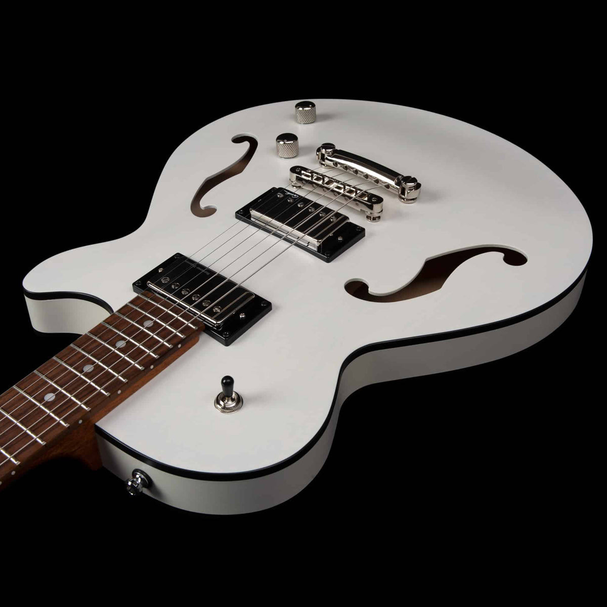 Godin Montreal Premiere HT Semi-Acoustic Guitar | Trans White