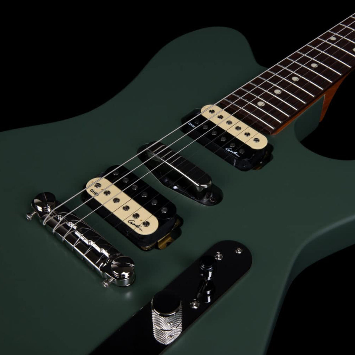 Godin Radium Electric Guitar | Matte Green