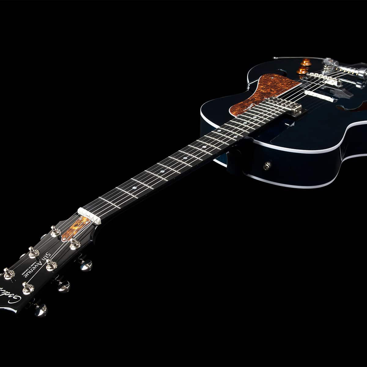 Godin 5th Avenue Semi-Acoustic Guitar | Nightclub Indigo Blue