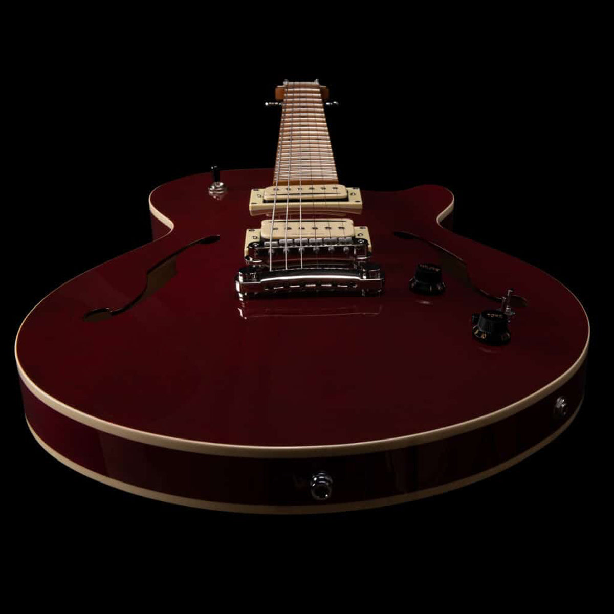 Godin Montreal Premiere Pro Semi-Acoustic Guitar | Aztek Red