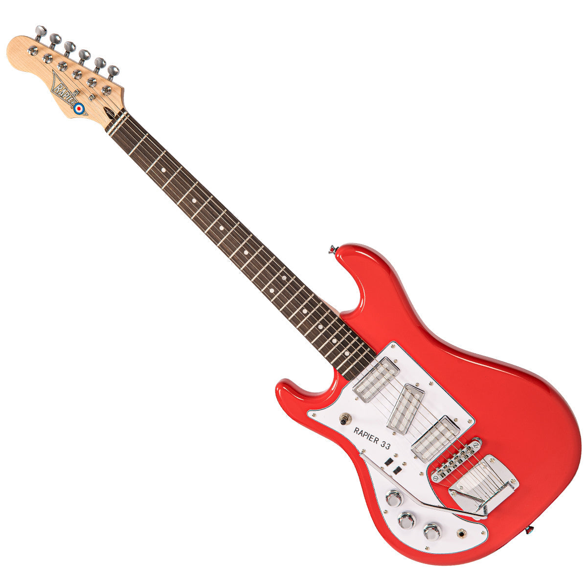 Rapier 33 Electric Guitar ~ Left Hand Fiesta Red