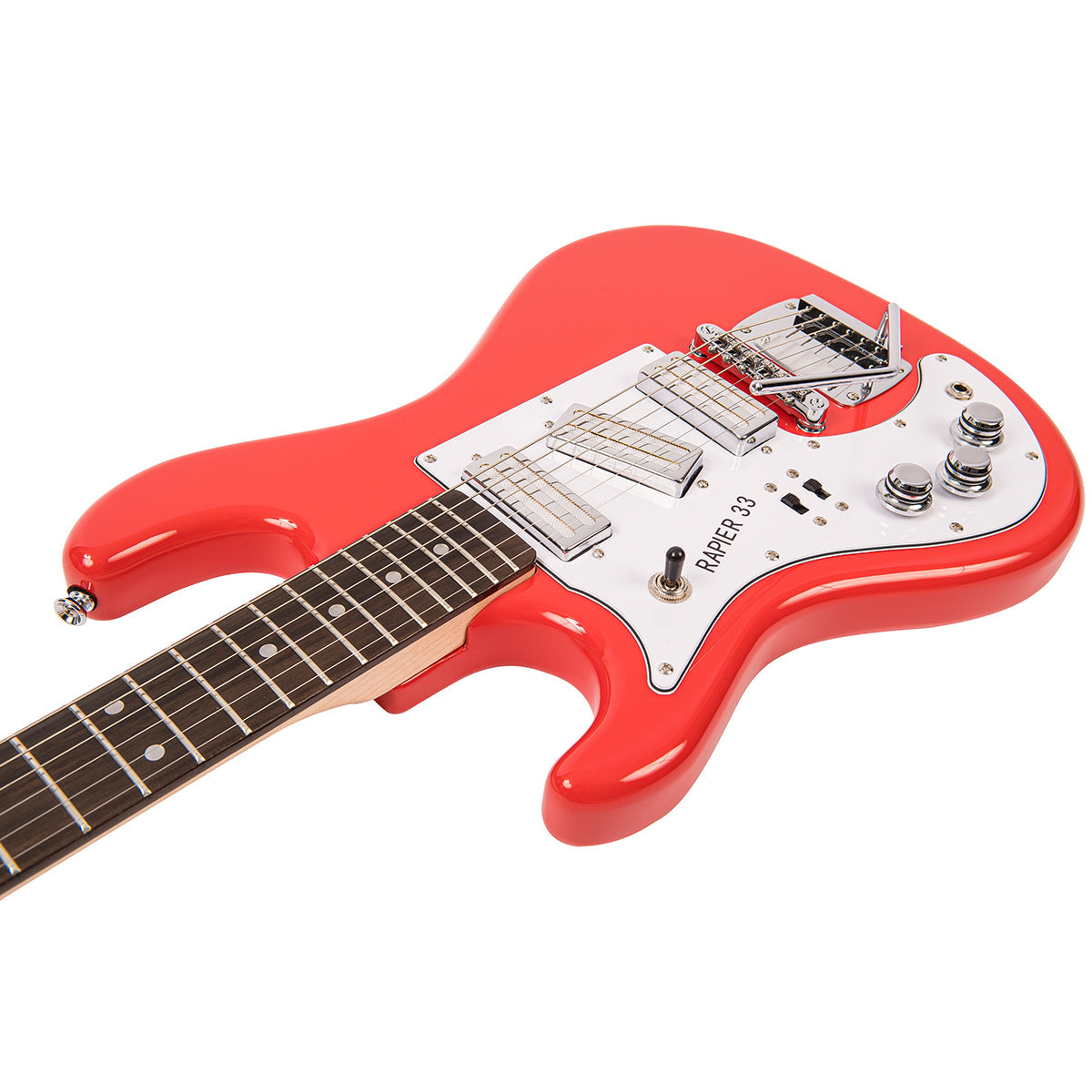 Rapier 33 Electric Guitar ~ Left Hand Fiesta Red