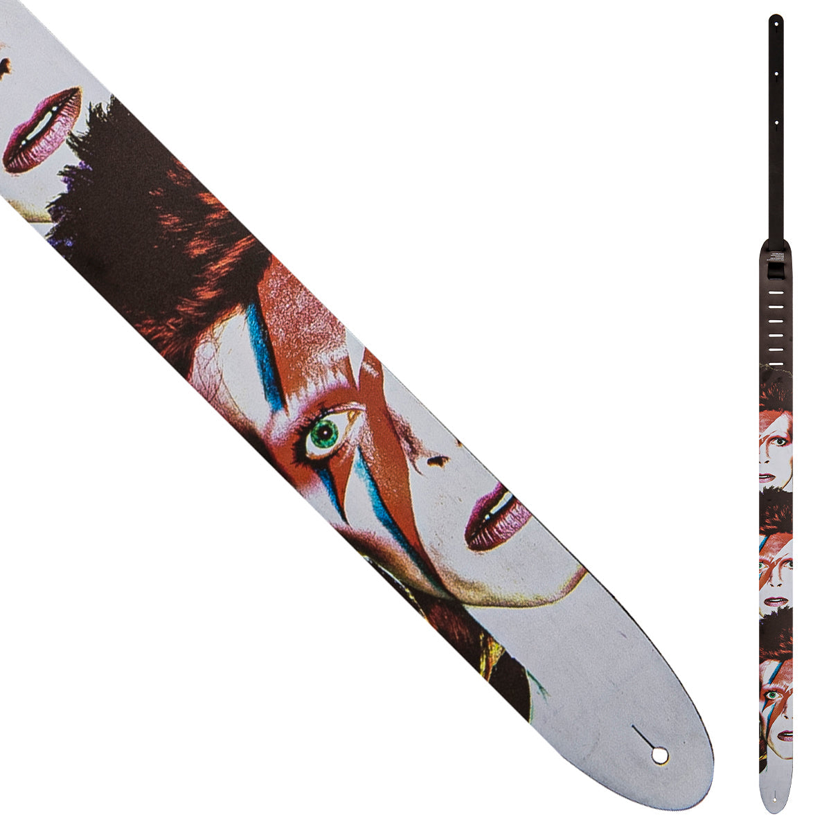 Perri's 2.5" Leather Guitar Strap | David Bowie Alladdin