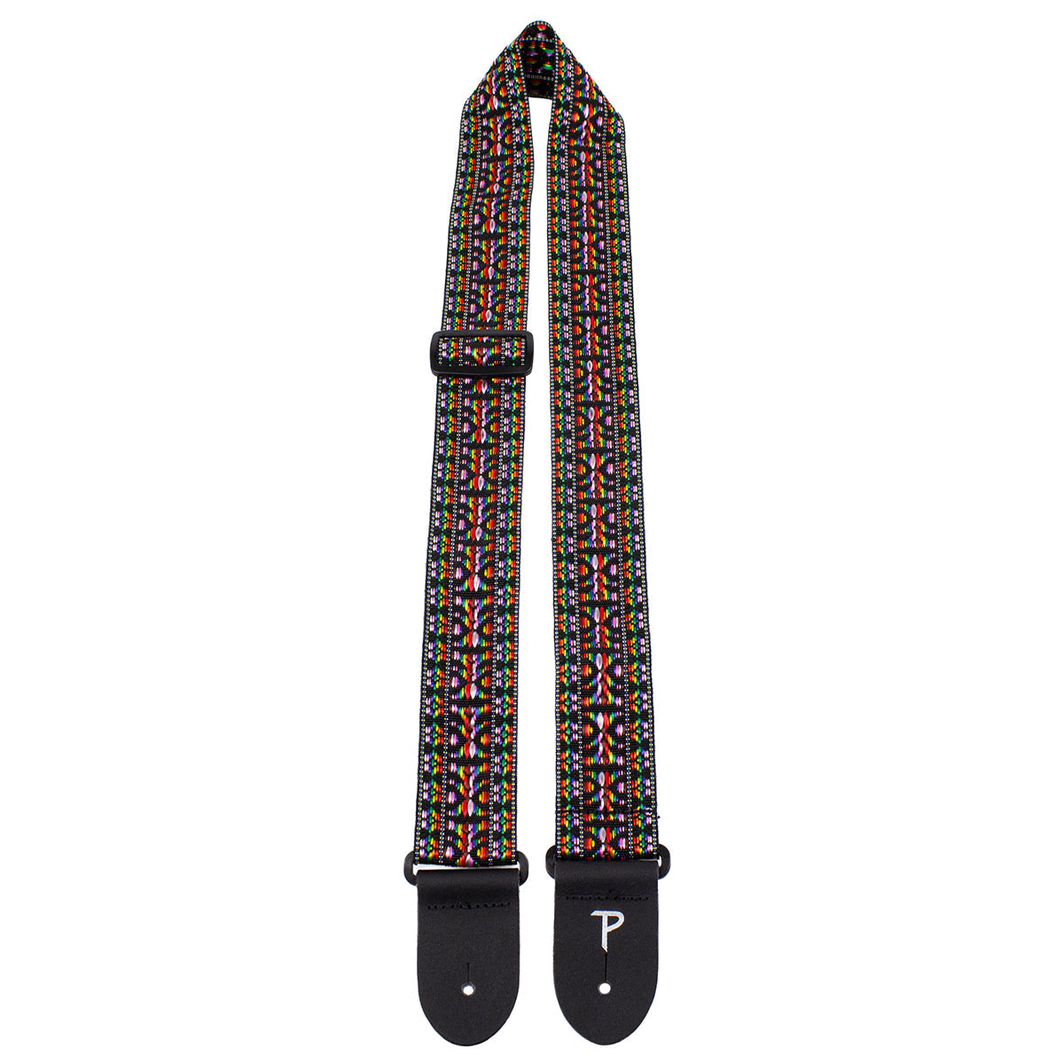 Perri's 2" Retro Hootenanny Poly Guitar Strap - Multi Colour