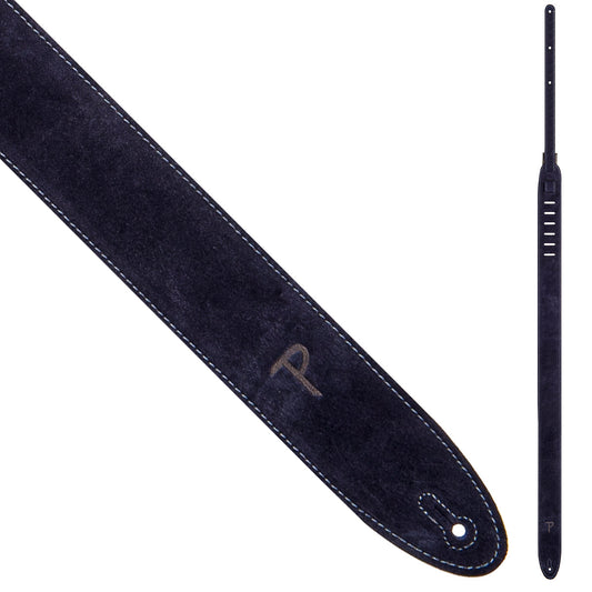 Perri's 2.5" Soft Suede Guitar Strap - Navy