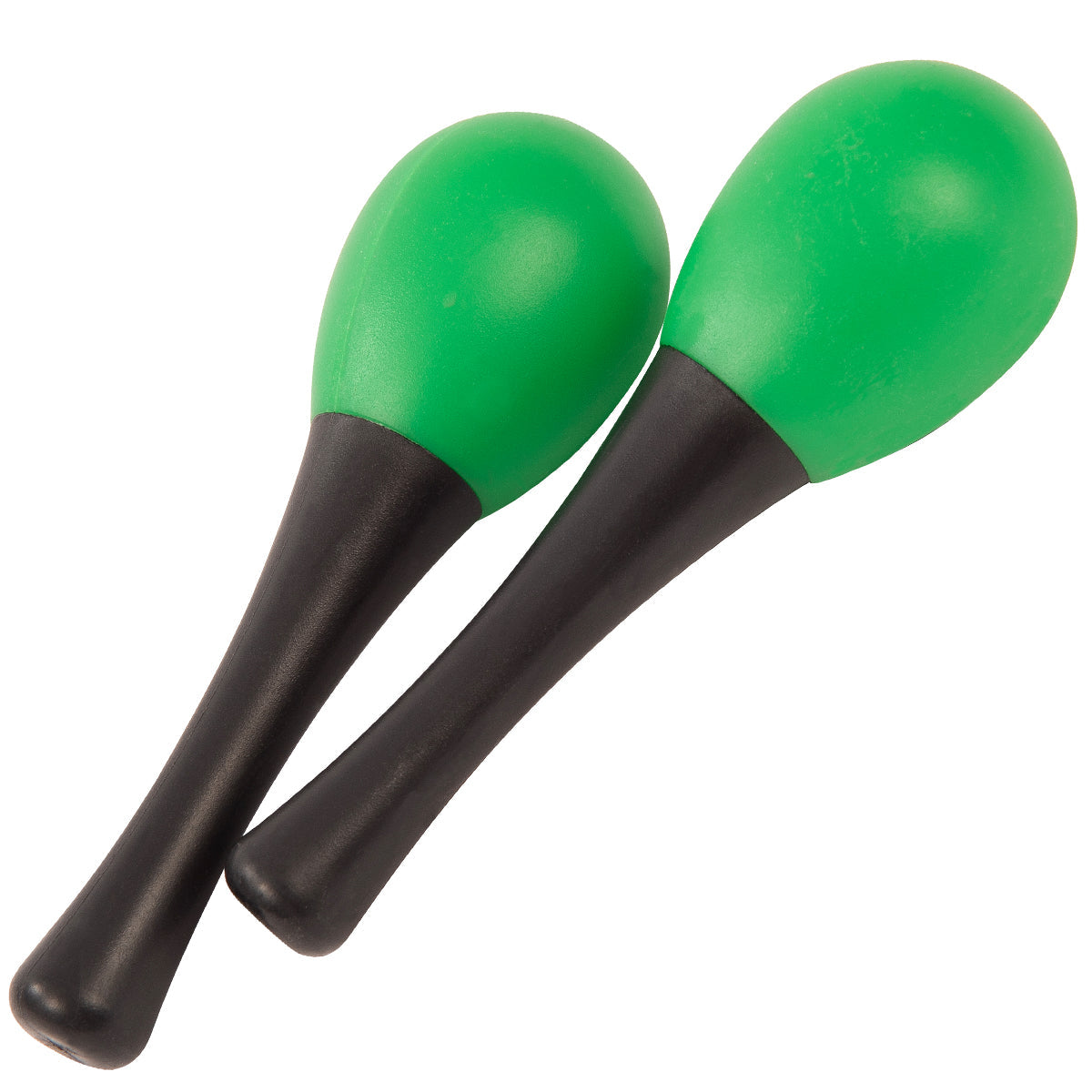 PP World 'Early Years' Plastic Maracas | Black/Green