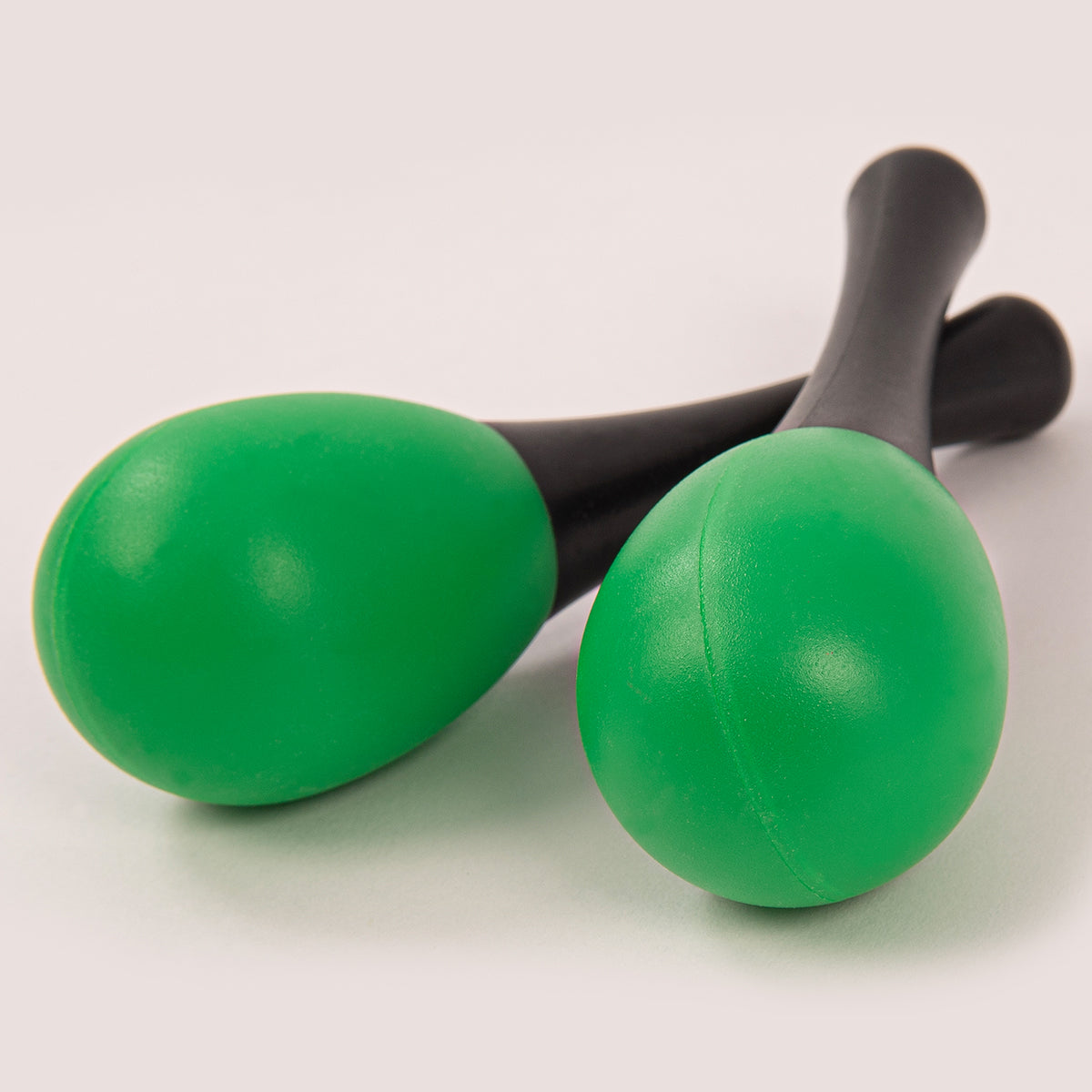 PP World 'Early Years' Plastic Maracas | Black/Green