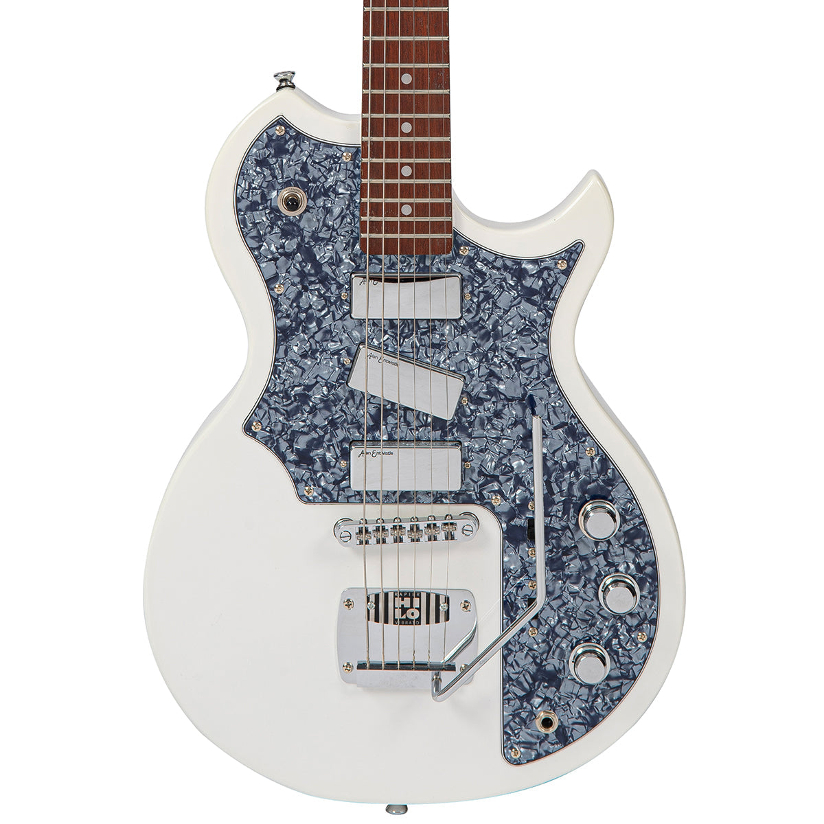 Arctic White Rapier Deluxe Electric Guitar