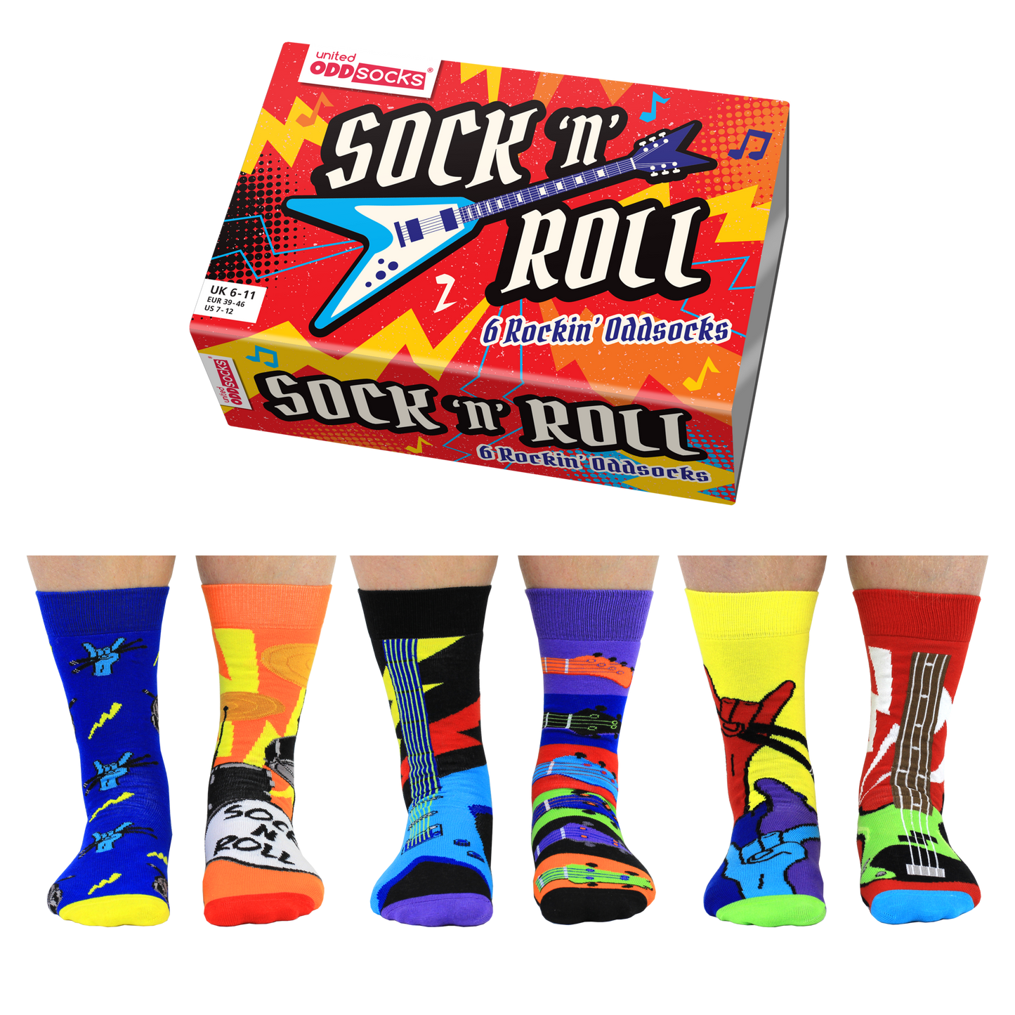 Sock 'n' Roll Socks