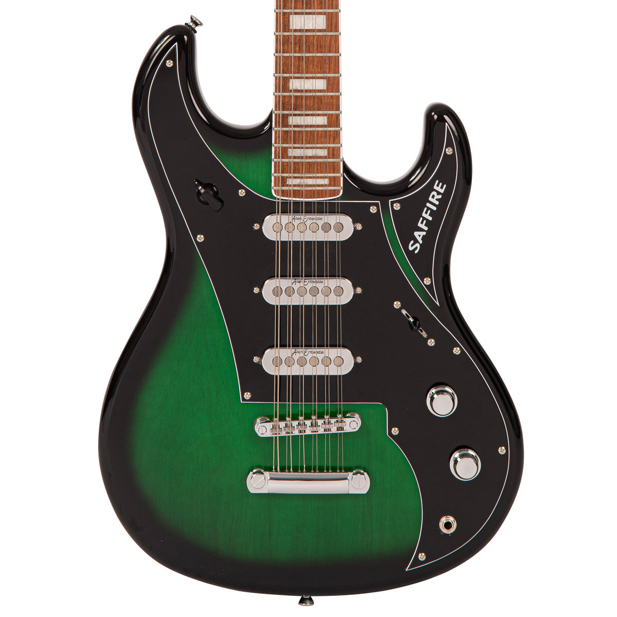 Rapier Saffire 12 String Electric Guitar ~ Greenburst