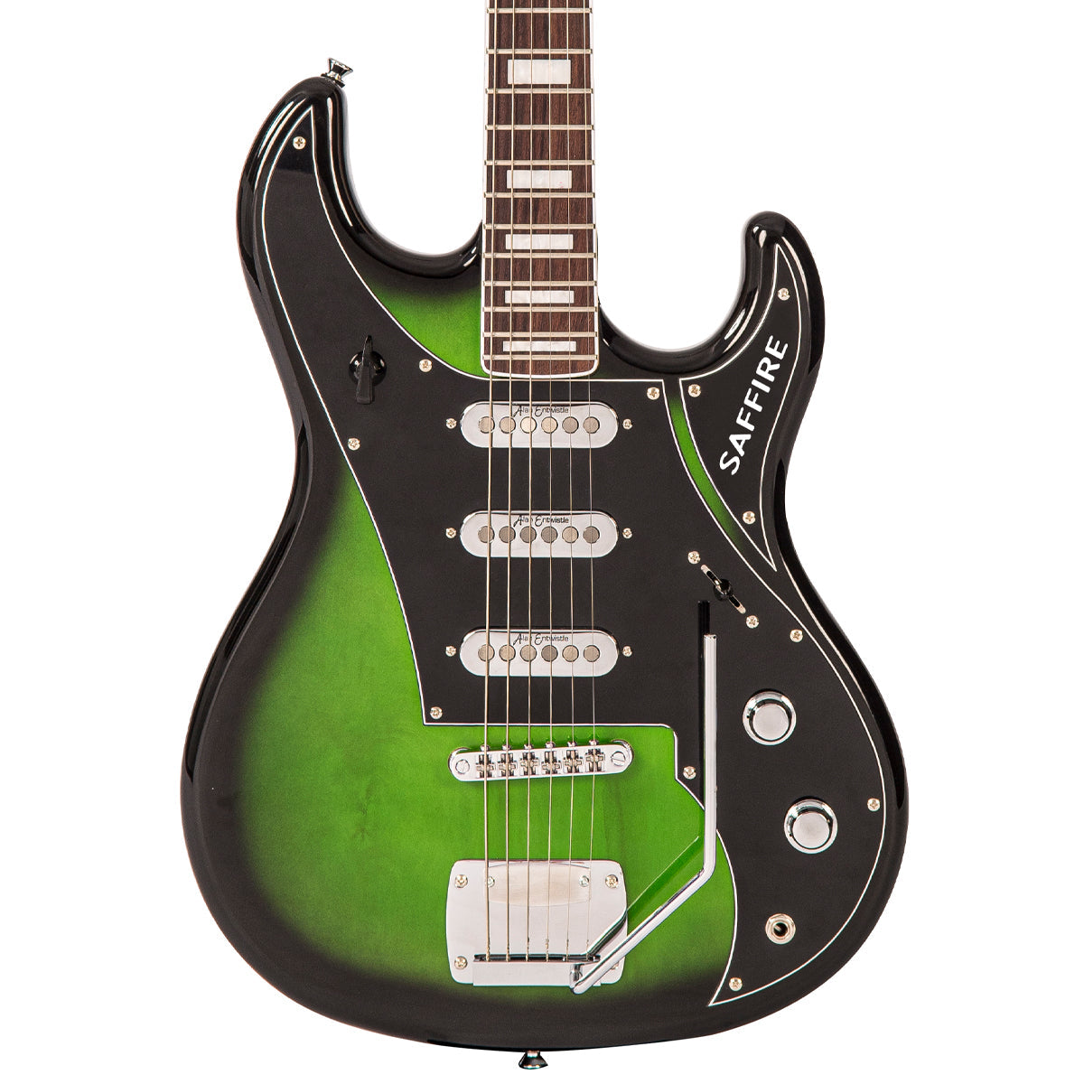 Rapier Saffire Electric Guitar | Greenburst