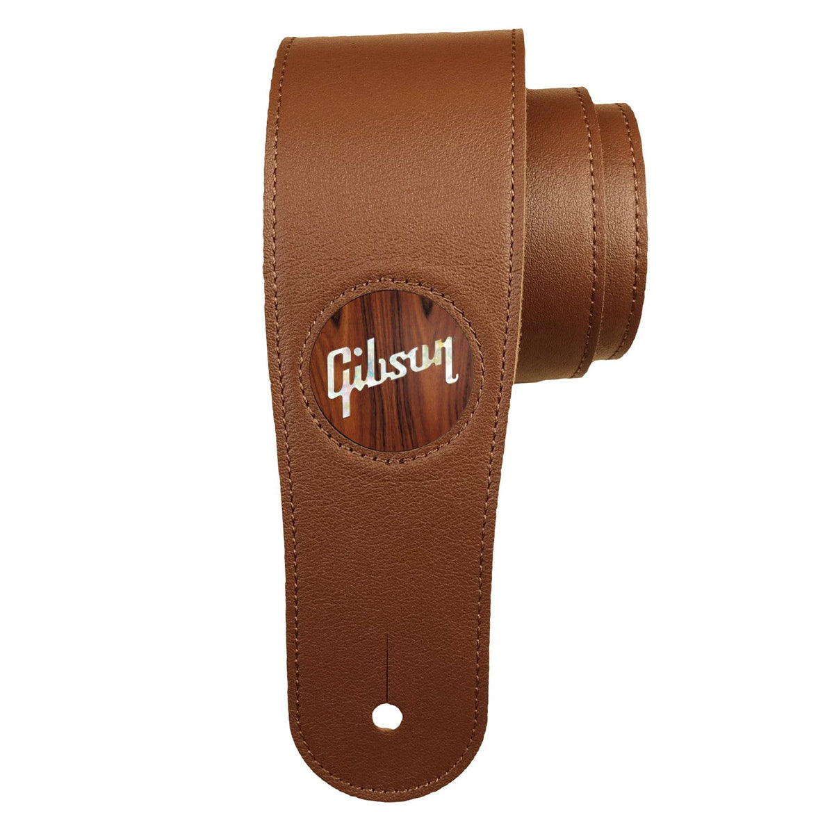 Gibson® by Thalia Brown Guitar Strap ~ Rosewood with Gibson® Pearl Logo