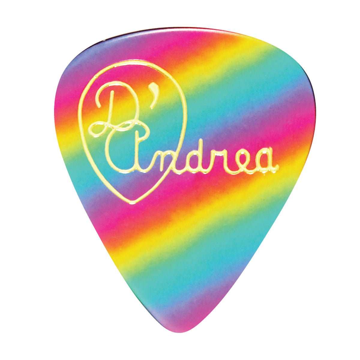 D'Andrea 351 Wild Celluloid Pick Pack ~ Thin ~ 12 Picks