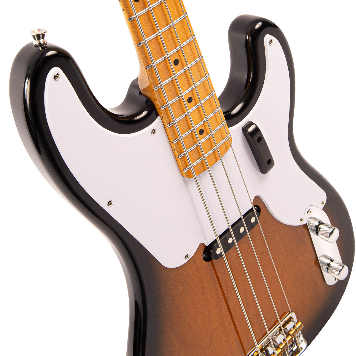 Vintage V51 ReIssued Bass Guitar | 2 Tone Sunburst