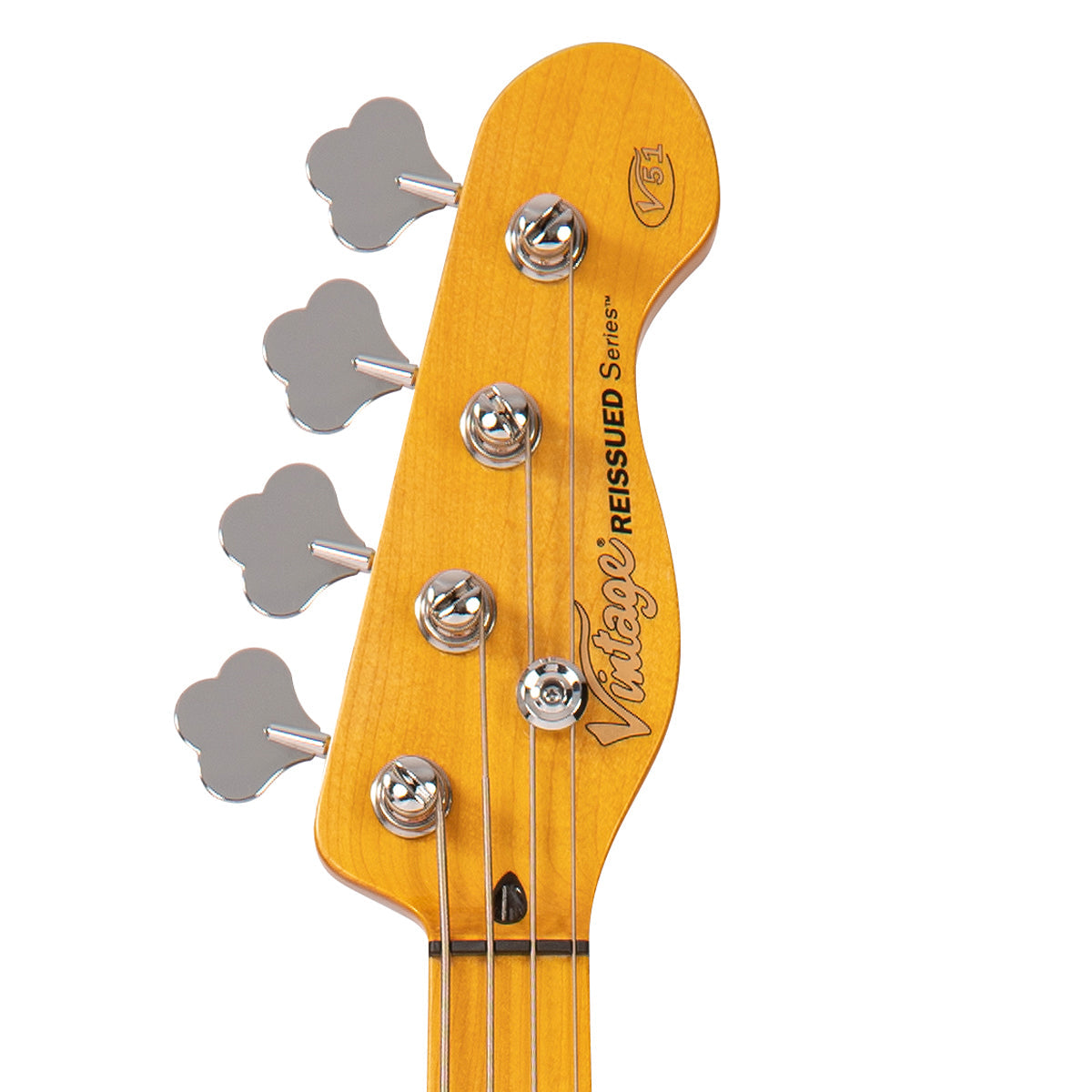 Vintage V51 ReIssued Bass Guitar | 2 Tone Sunburst