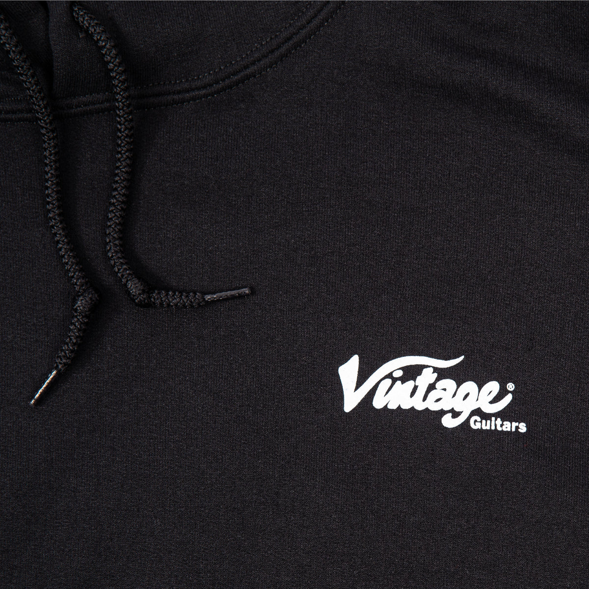 Vintage Fleece Hoodie | Black, Large