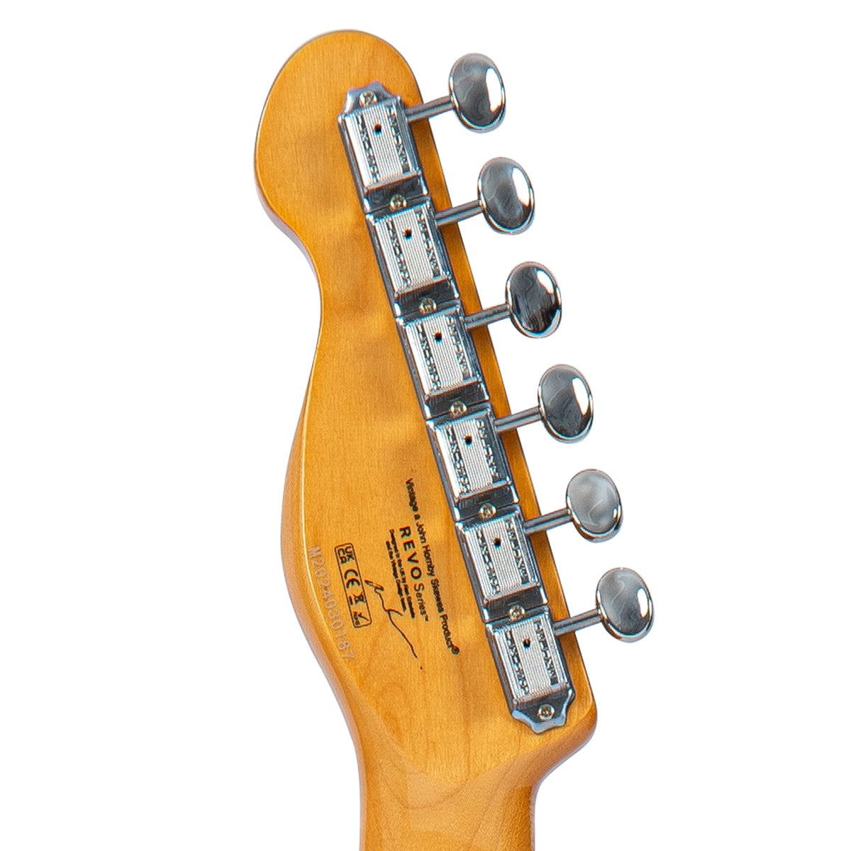 Trans Orange Vintage REVO Series 'Midline' Electric Guitar