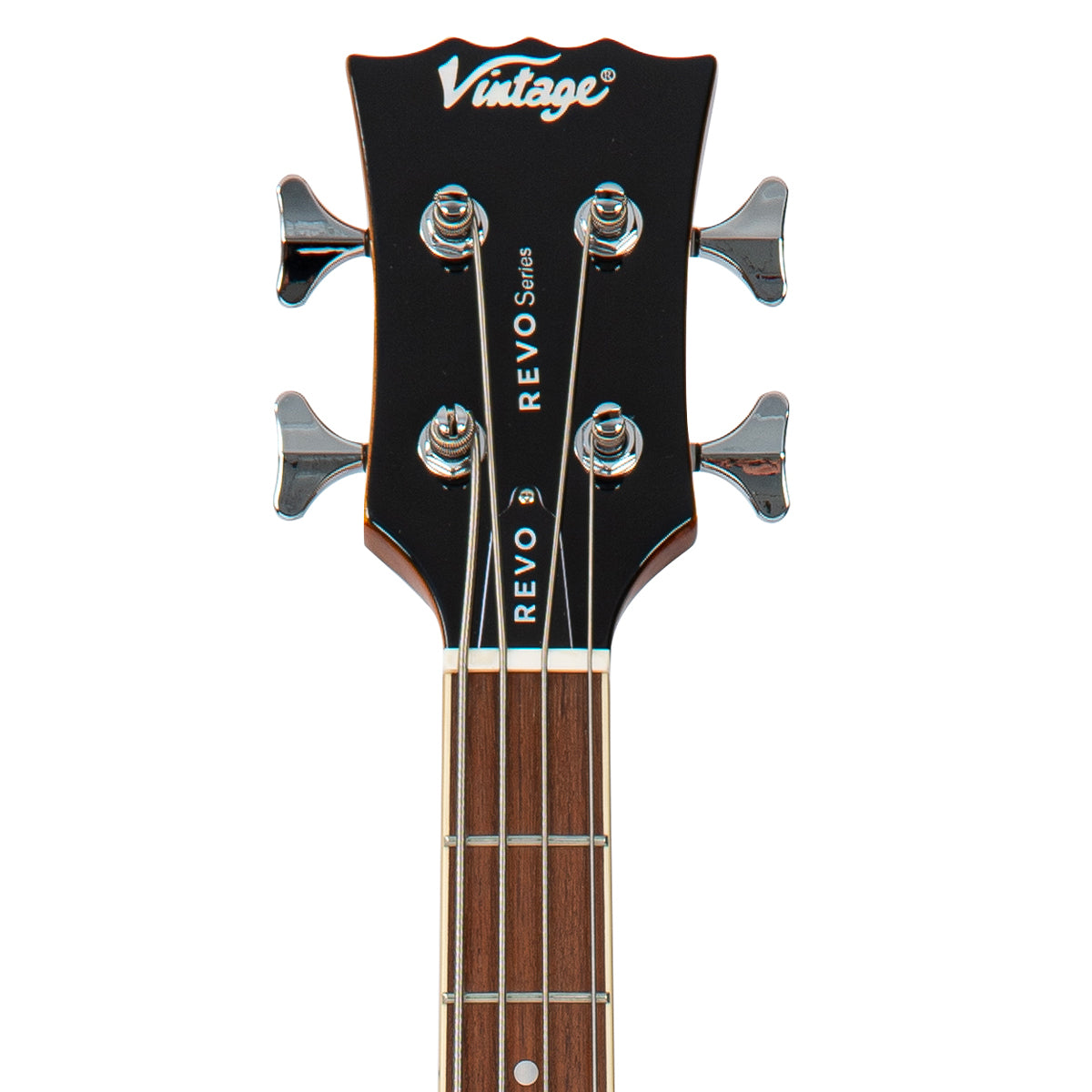 Natural Vintage REVO Series 'Supreme' Semi Acoustic Bass 