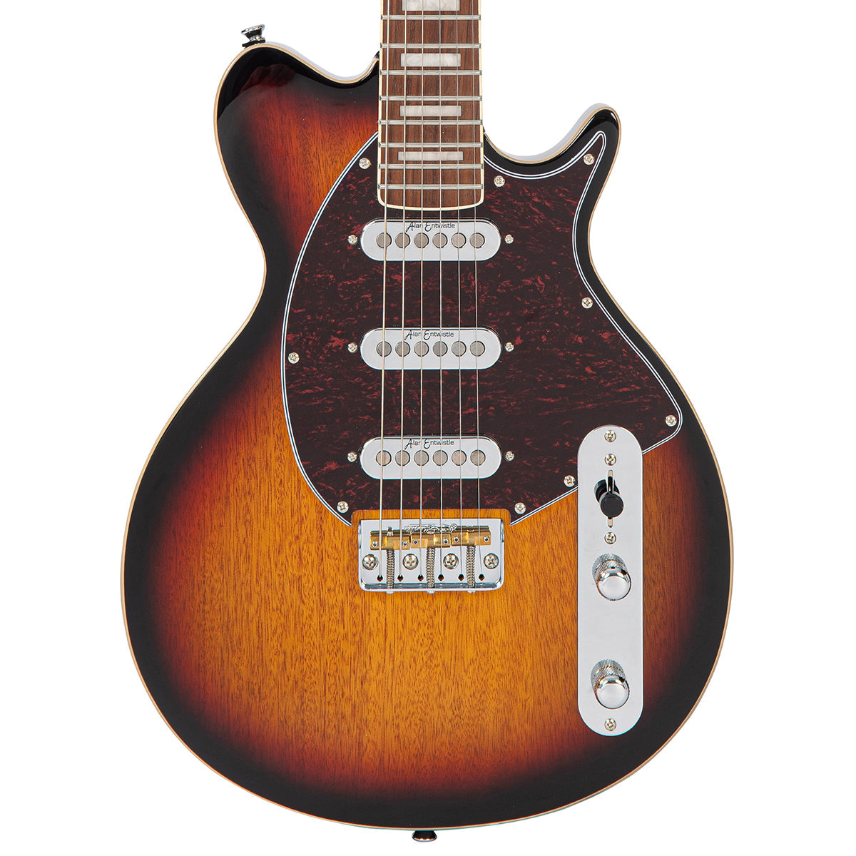 Two Tone Sunburst Vintage REVO Series 'Vision' Electric Guitar 