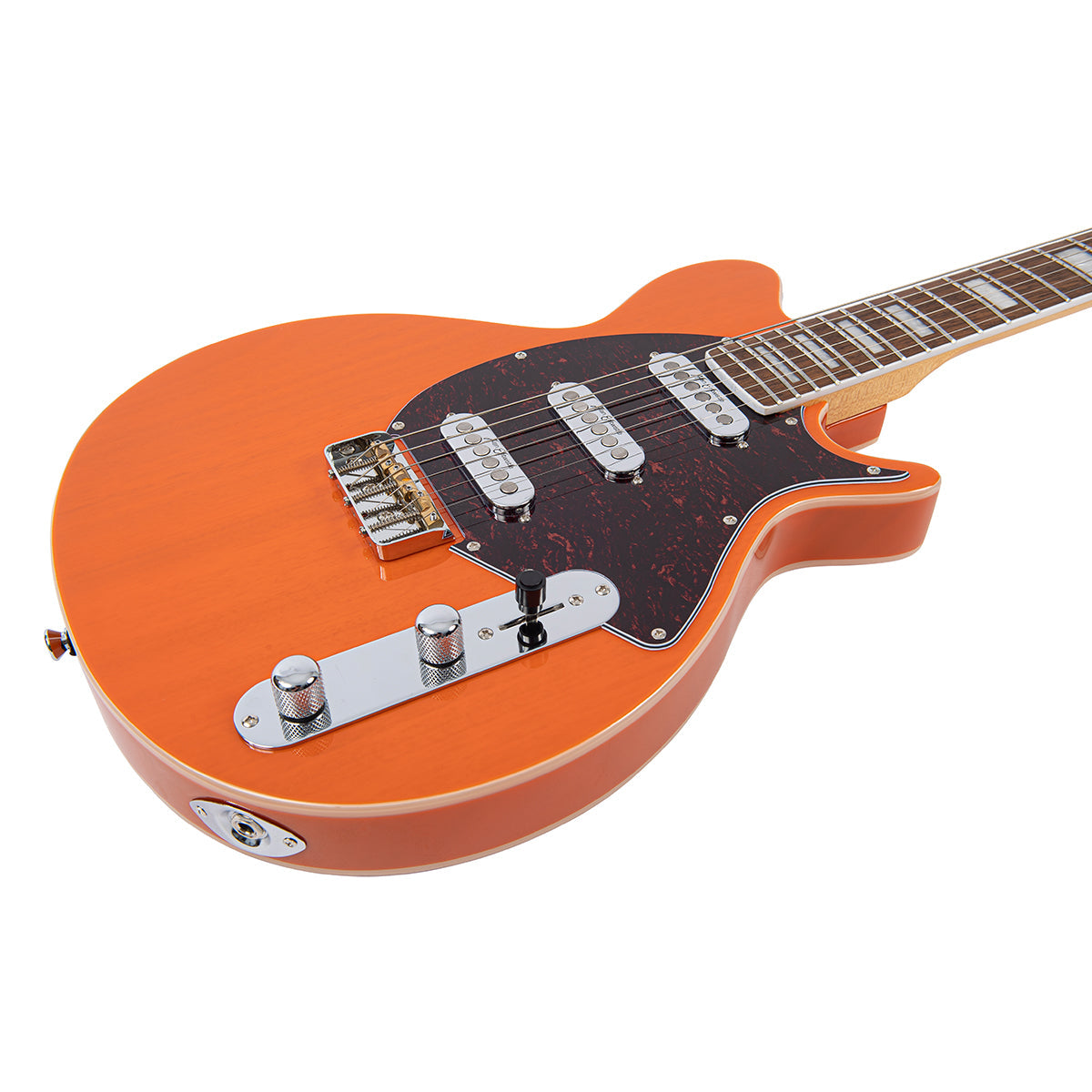 Trans Orange Vintage REVO Series 'Vision' Electric Guitar