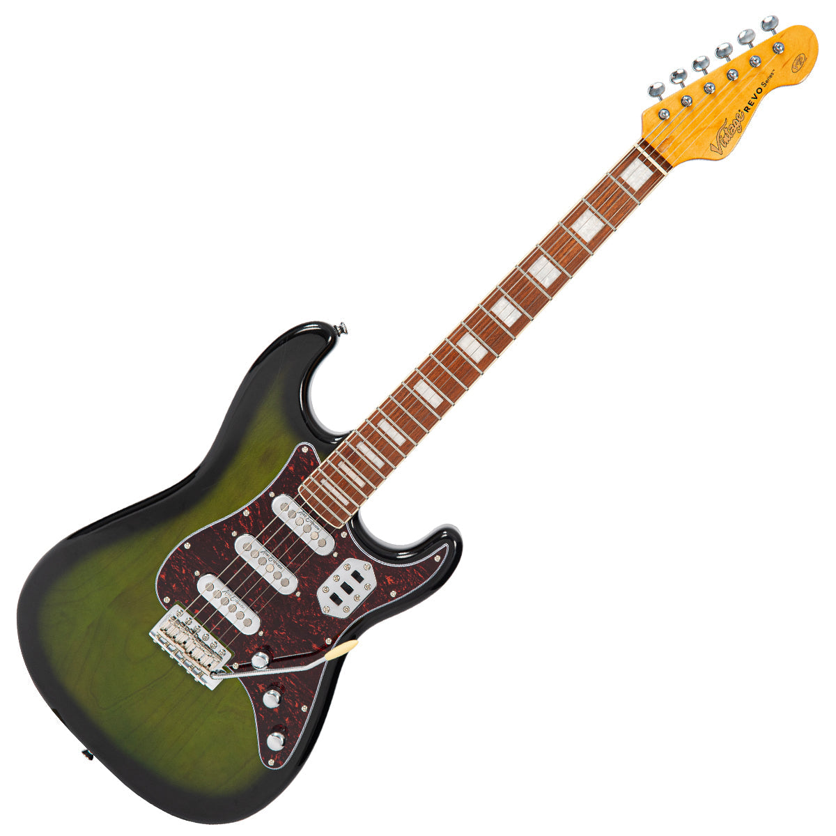 Greenburst Vintage REVO Series 'Deluxe' Guitar