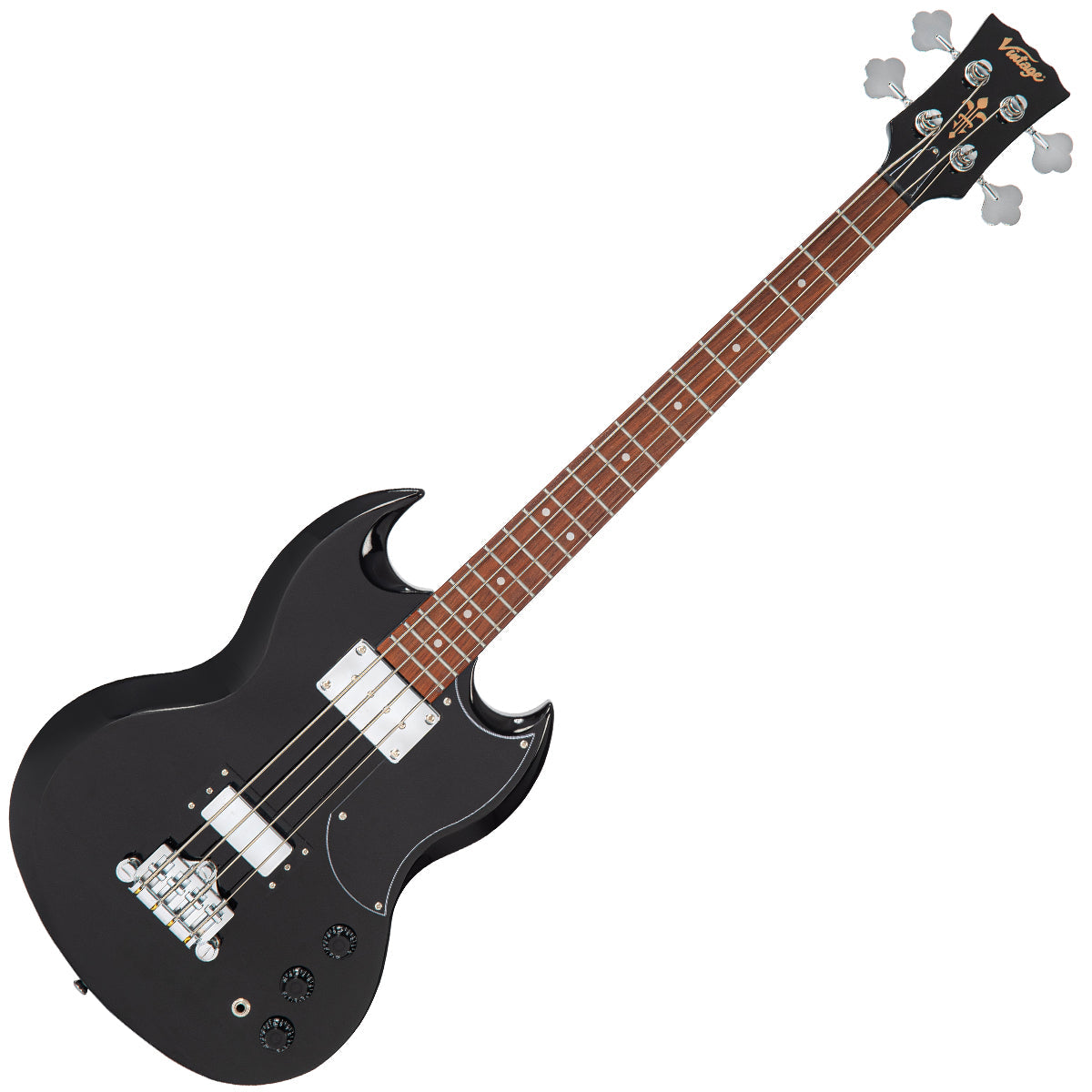 Vintage VS4 ReIssued Bass Guitar | Boulevard Black