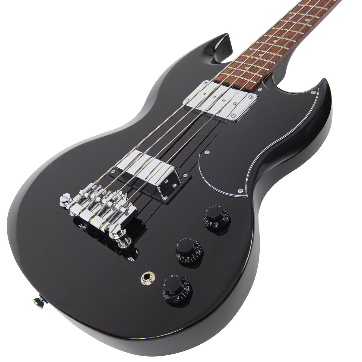 Vintage VS4 ReIssued Bass Guitar | Boulevard Black