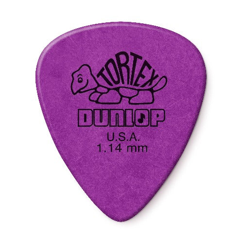 Dunlop Picks - Tortex 1.14mm Standard Purple