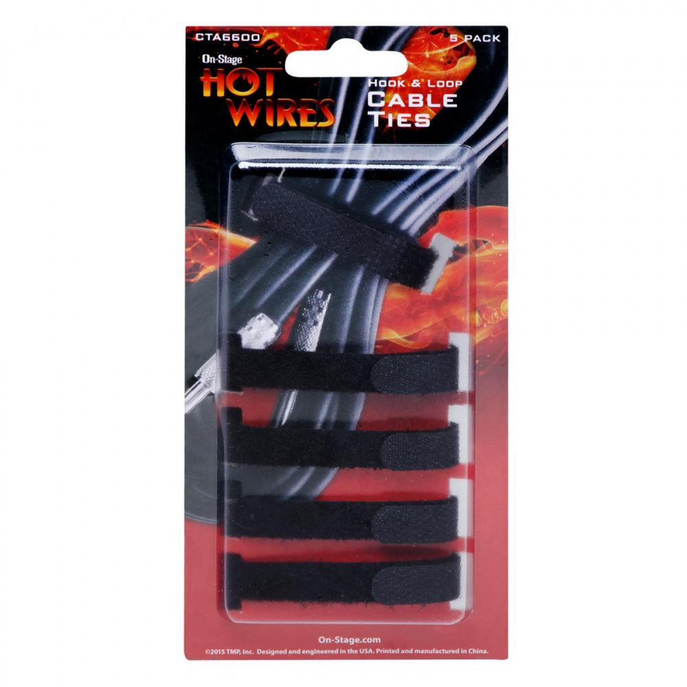 On-Stage Cable Ties ~ 5 Pack