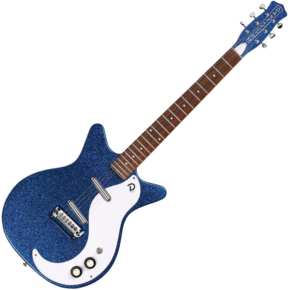 Danelectro 60th Anniversary DC59 | Deep Blue Metalflake