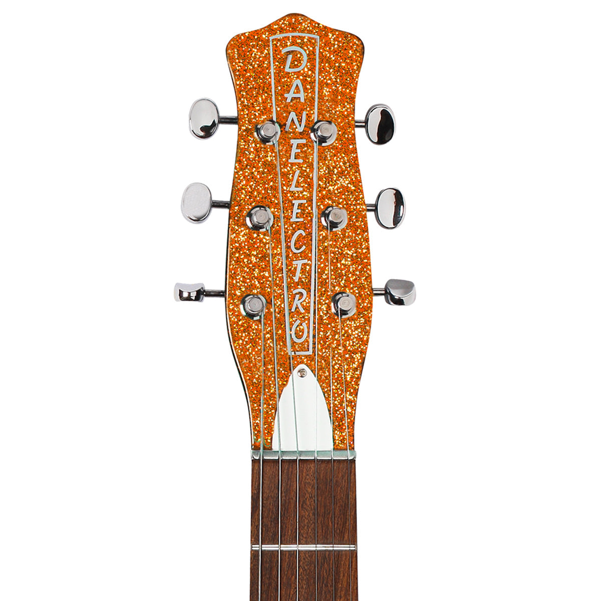 Danelectro '59M NOS Electric Guitar | Orange Metal Flake