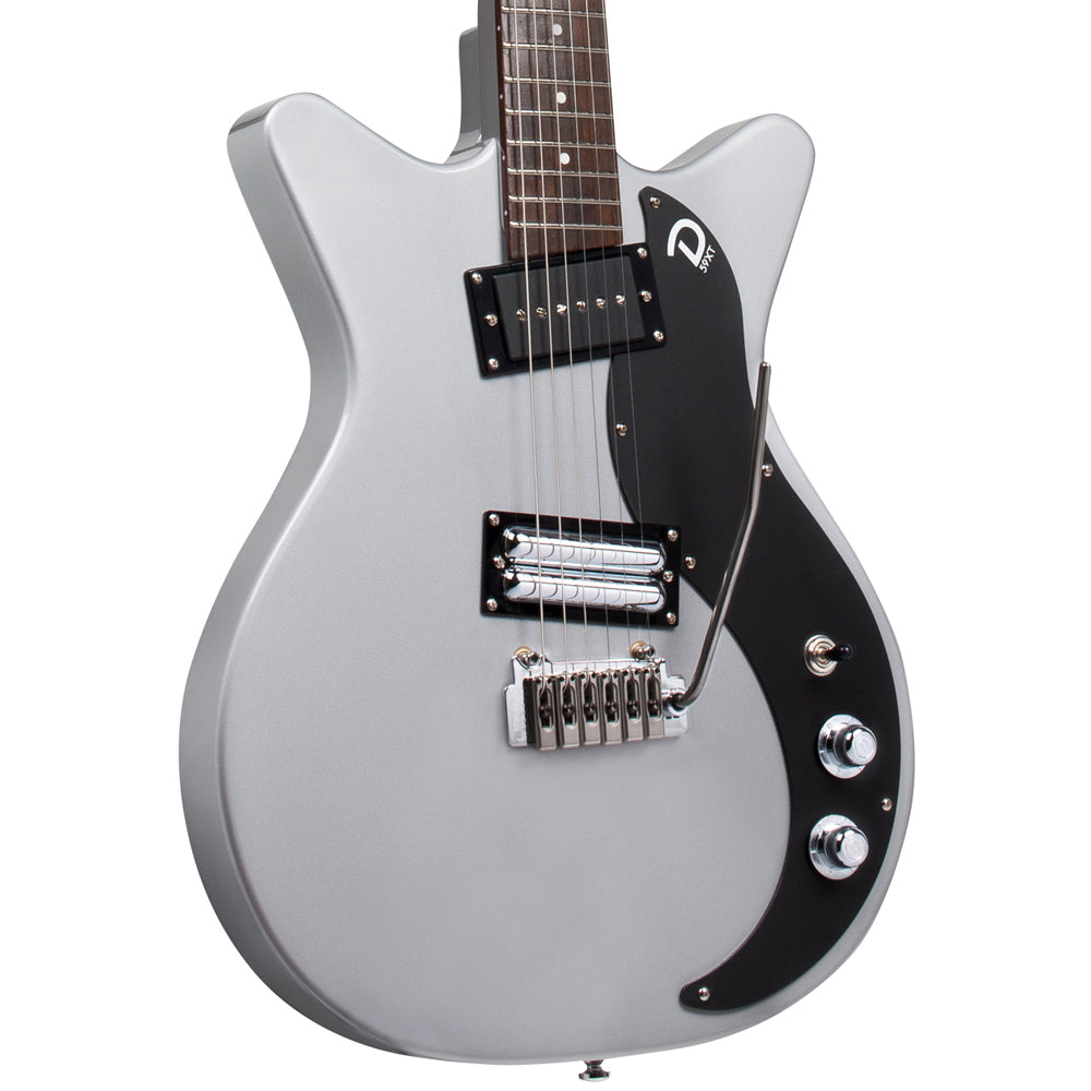 Danelectro 59XT Guitar with Vibrato | Silver