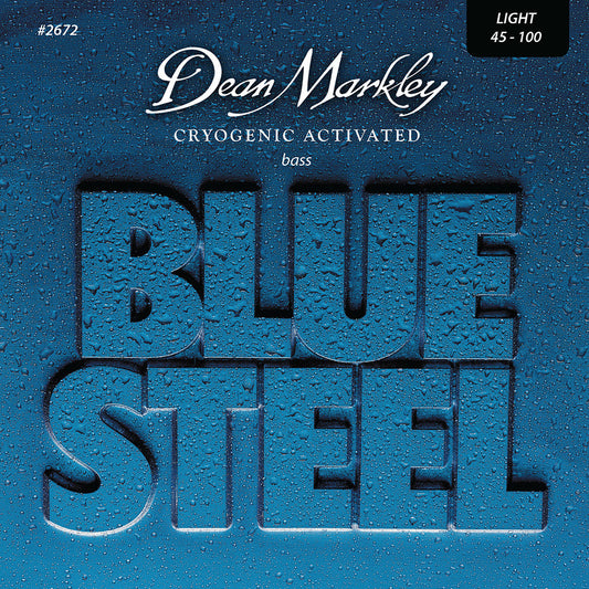 Dean Markley Blue Steel Bass Guitar Strings Light 4 String 45-100