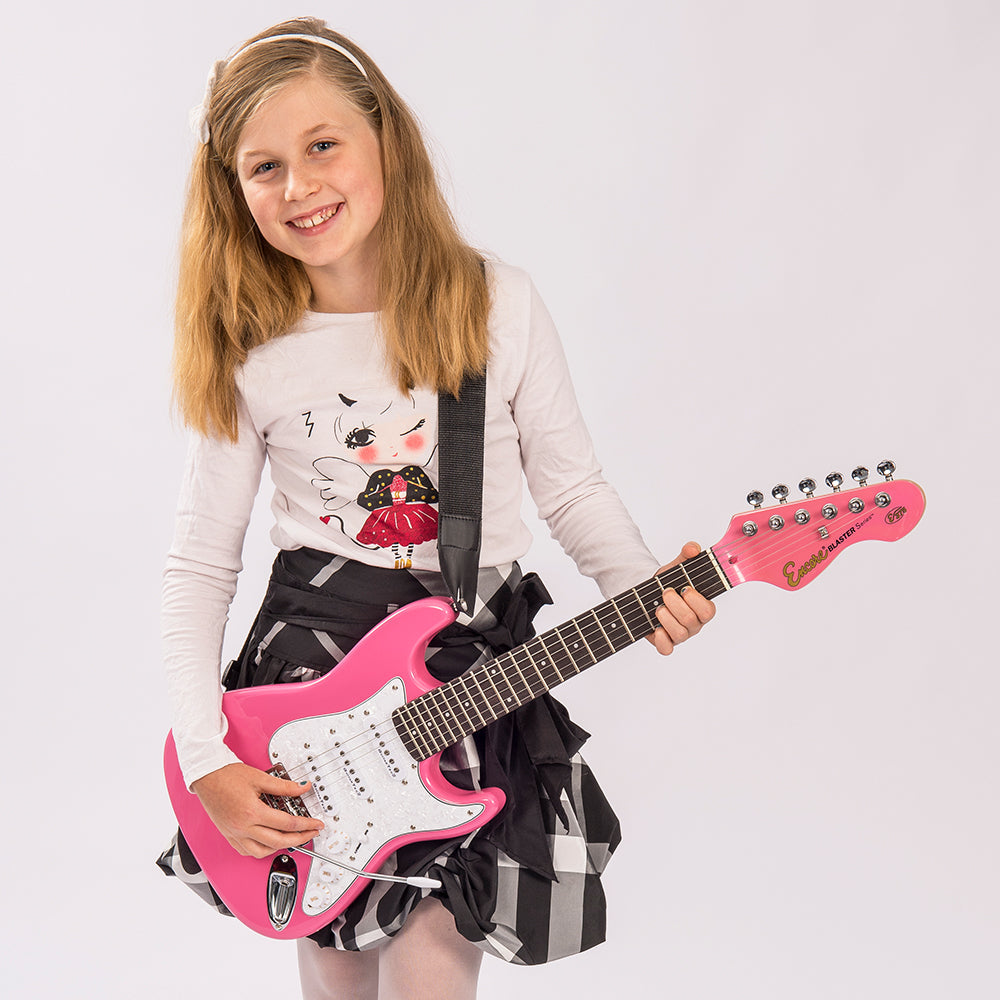 Encore 3/4 Size Electric Guitar Pack | Pink